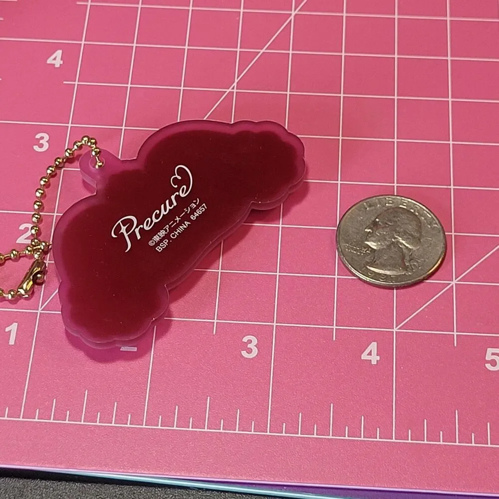 Lulun - Pretty Cure Max Heart Pink Puffy Fairy Rubber Charm